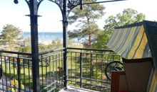 Balkon mit Blick auf die Ostsee