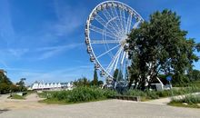 Riesenrad am Strand von Heringsdorf