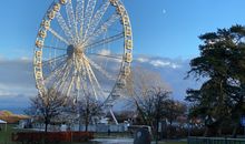 Riesenrad am Strand von Heringsdorf