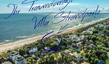 Lage der Villa Strandperle zwischen Schloonsee und Ostseestrand