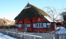 Fischlandhaus im Winter