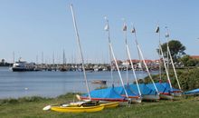 Wassersport und Bootshafen am Salzhaff 1 km entfernt