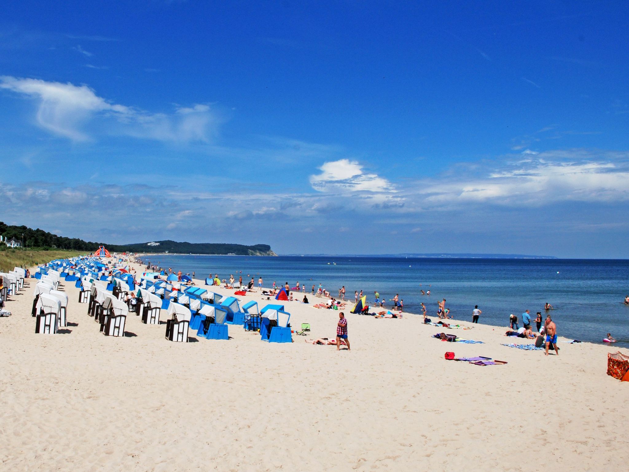 Ferienwohnung mit Terrsaae am Ostseestrand