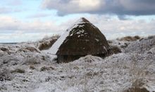 Am Strand von Wustrow im Winter