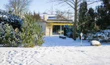 Haus und Garten im Winter