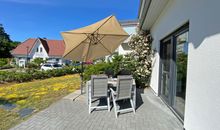 bestuhlte Terrasse in ruhiger Lage