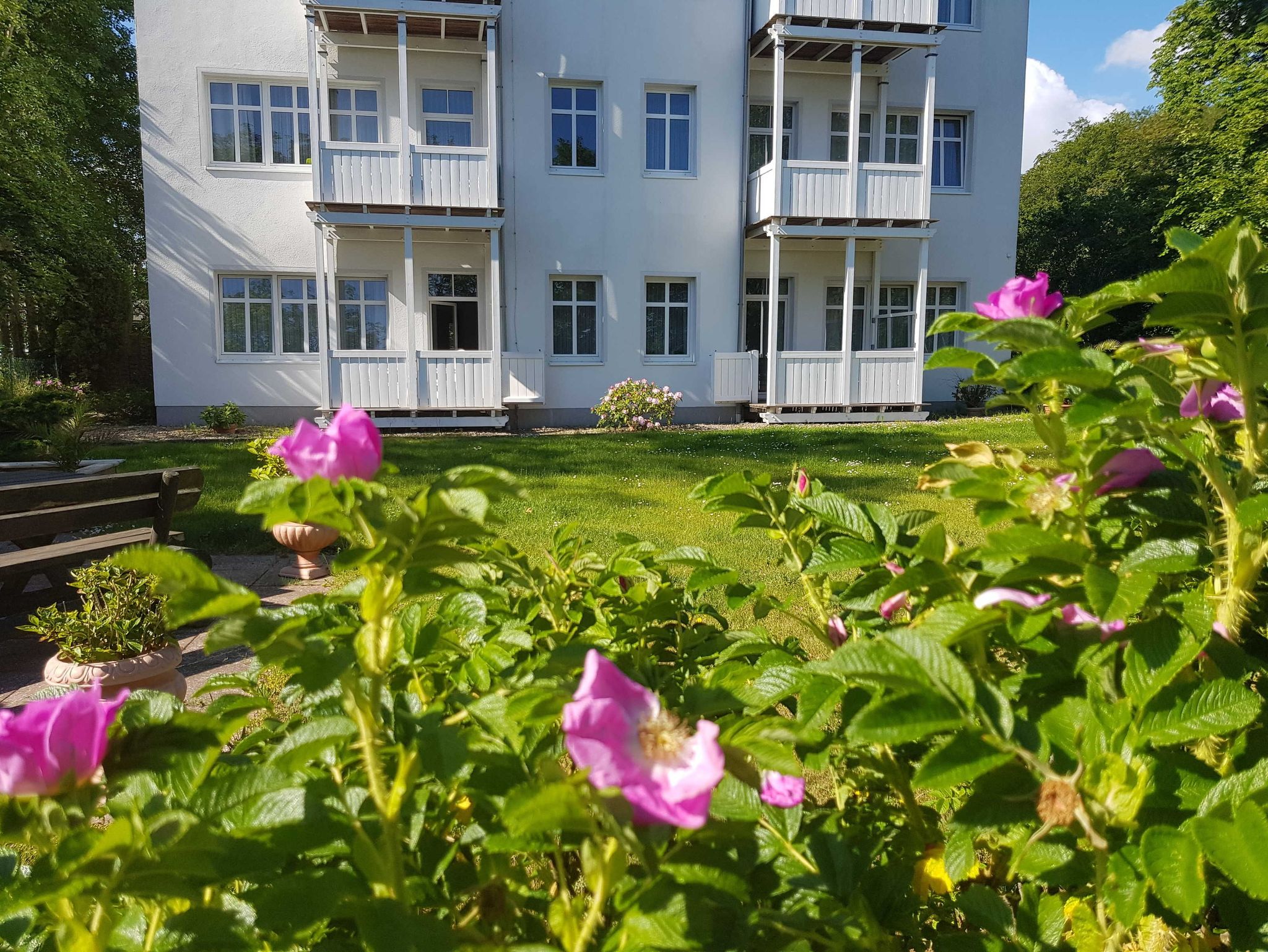 möblierte Terrasse in ruhiger Lage