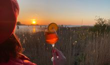 Sonnenuntergang auf Usedom