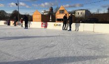 Eisbahn im Seepark Sellin