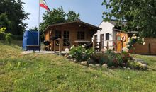 Blockhaus zum grillen und chillen