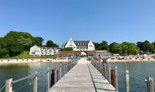 Balkon mit Strandkorb