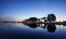 einfach mal in ruhe den Segelhafen auf sich wirken lassen