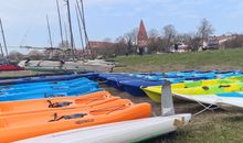 Boots-, Kanu- und SUP- Verleih an der nahen Haffpromenade im Ostseebad Rerik