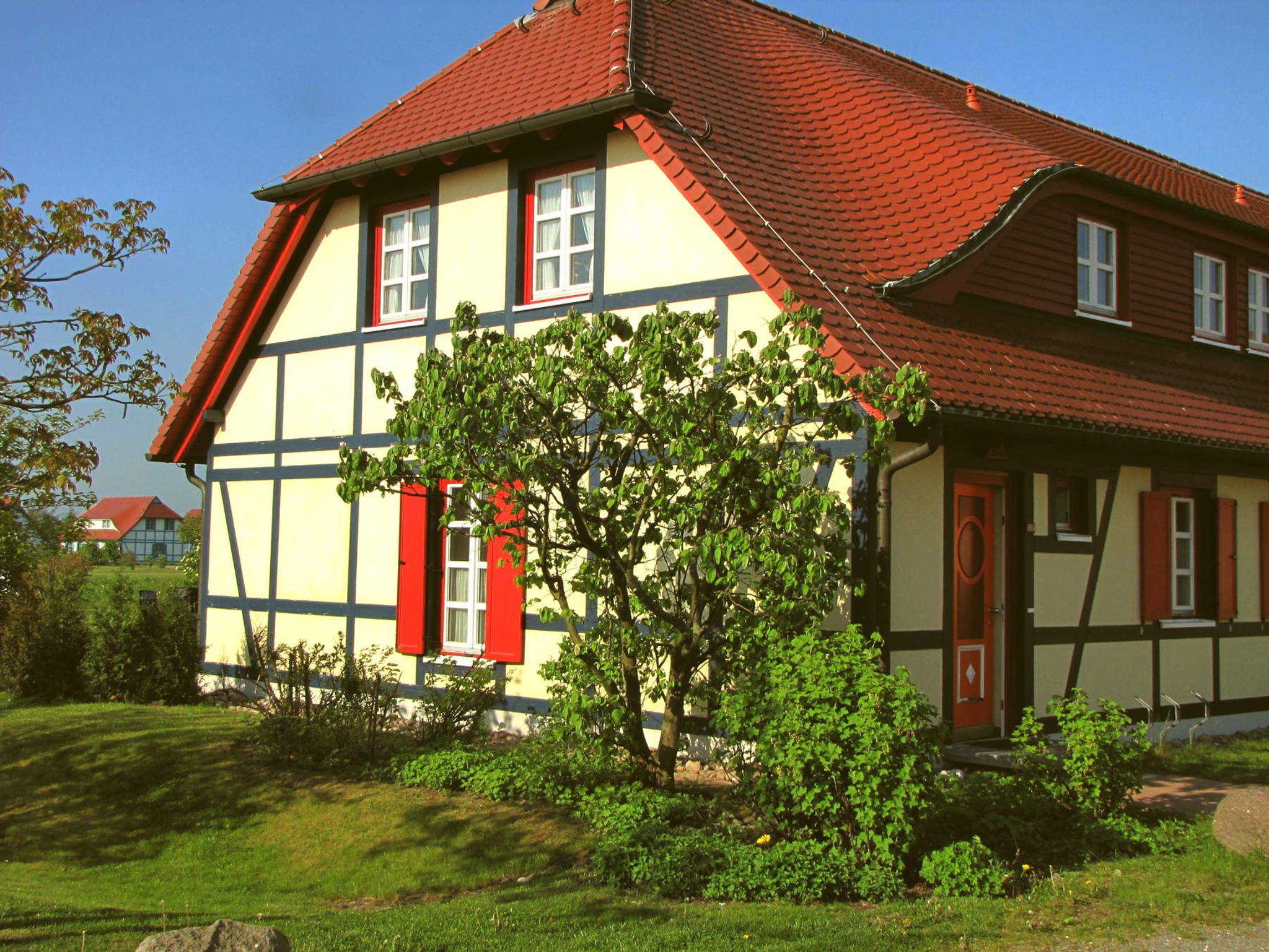 Ferienwohnung im Obergeschoß unterm Rohrdach