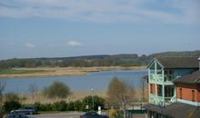 Blick vom Balkon