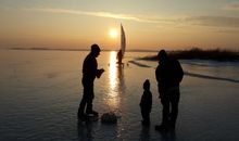 Eissegeln Achterwasser Zempin