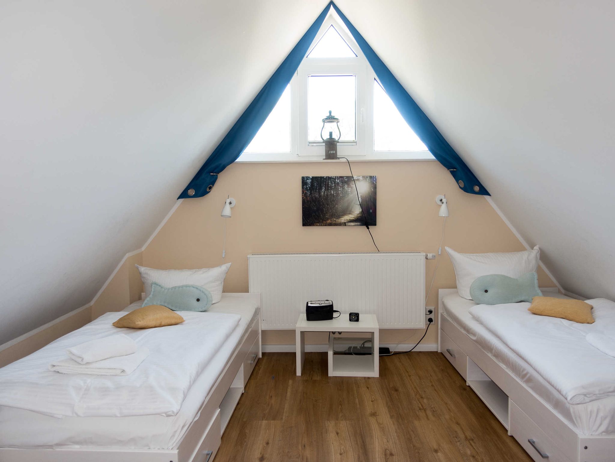 Premiumhaus Bodden Schlafzimmer 3 mit 2 Einzelbetten 90x200