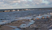 Strand im Winter