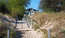 Ansicht vom Strandaufgang