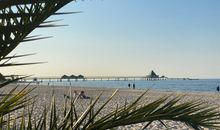 Am Strand von Heringsdorf