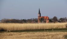 Blick von Barnstorf zur Kirche