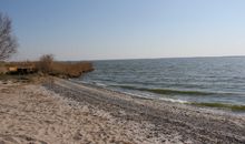 kleiner Badestrand am Bodden