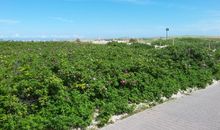 Grenzstrasse/Ecke Strandpromenade mit Zugang zum Sportstrand