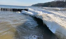 Winter am Strand von Trassenheide