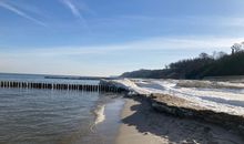 Winter am Strand von Trassenheide