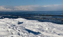 Winter am Strand von Trassenheide