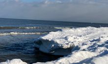 Winter am Strand von Trassenheide