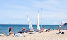 Ansicht Strand Winter