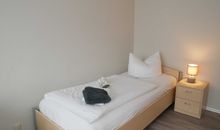 zweites Schlafzimmer mit 2 Einzelbetten