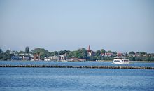 ruhiges gelegenes Ferienhaus mit Terrasse am Sund