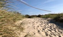 Blick auf den Strandübergang