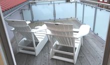 Terrasse vor dem Schlafzimmer