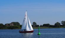 Segelboot auf der Schley