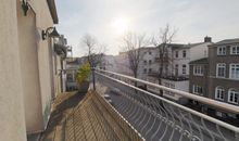 Winterlicher Blick Richtung Kirchenplatz