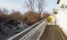 Winterlicher Blick Richtung Kurpark