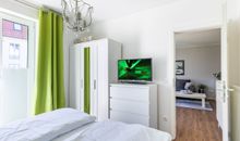 Schlafzimmer mit TV