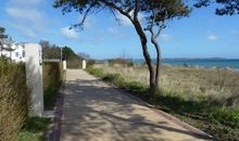 Strandpromenade vor der Unterkunft