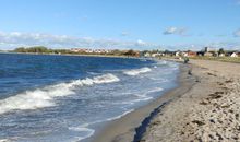 Strand vor der Unterkunft