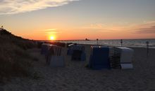 Sonnenuntergang am Strand