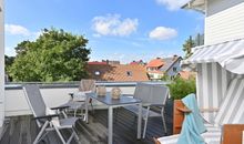 Dachterrasse mit Strandkorb