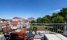 Blick vom Balkon zur Ostsee