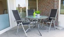 FeWo Am Deich, Terrasse, Garten. 70m zum Strand, Fahrradgarage