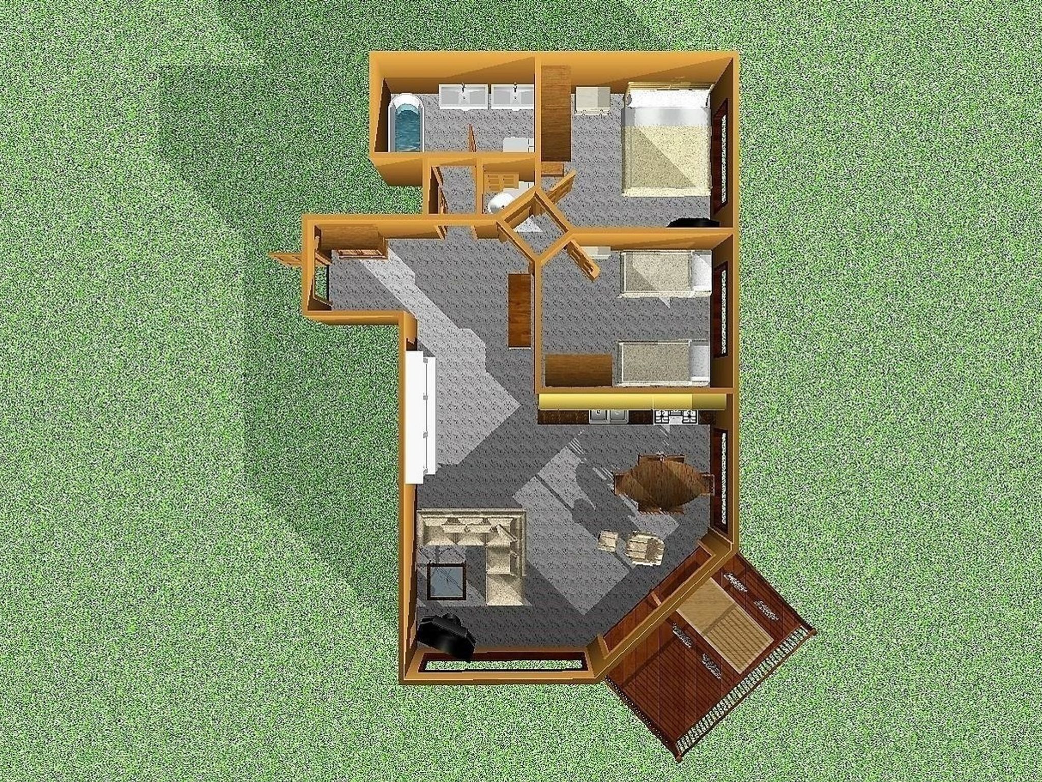 Apartment mit 3 Schlafzimmer