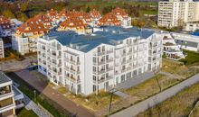 Luftaufnahme Apartmentanlage Meerblickvilla